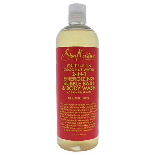 Shea Moisture Fruit Fusion Coconut Body Wash Liquid, 16 Ounce