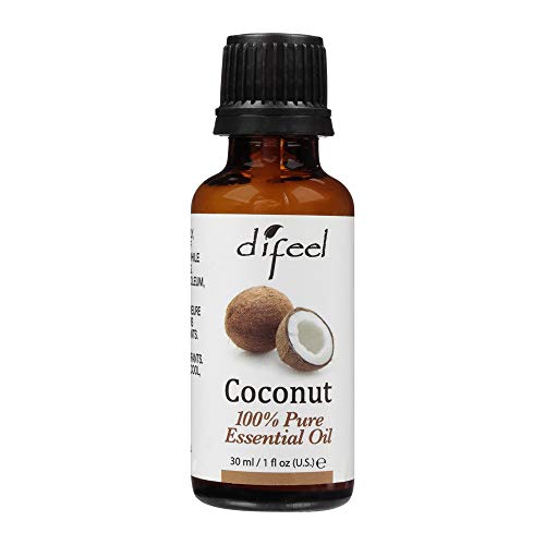 Difeel Essential Oils 100% Pure Extra Premium Grade Coconut Oil 1 Ounce