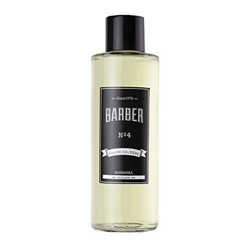 Marmara Barber Cologne - Best Choice Of Modern Barbers And Traditional Shaving Fans 500Ml (No 4 Green)