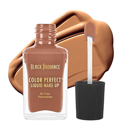 Black Radiance Color Perfect Liquid Full Coverage Foundation Makeup, Mocha Honey, 1 Ounce(Pack of 1)