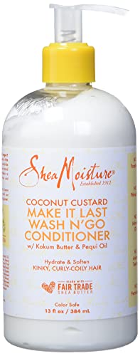 Shea Moisture Coconut Custard Conditioner 13 Ounce Pump (384Ml)