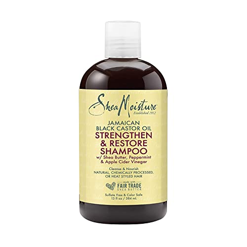 Shea Moisture Jamaican Black Castor Oil Strengthen, Grow And Restore Shampoo, 13 Ounce
