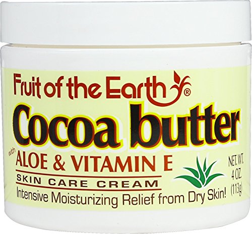Fruit Of The Earth Cocoa Butter Cream Jar, 4 Oz.(Pack of 1)