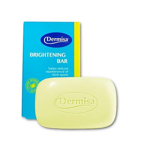 Dermisa Brightening Bar With 3 Natural Botanical Extracts No Parabens, No Sulfates 3 Oz Pack Of 1