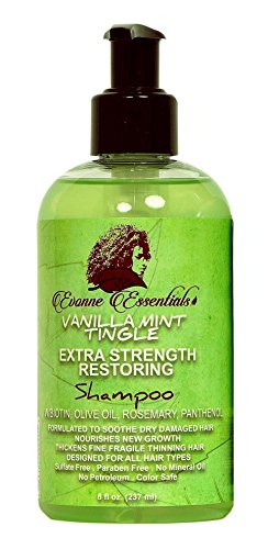 Evonne Essentials Vanilla Mint Tingle Extra Strength Restoring Shampoo 8 Oz(Pack Of 1)