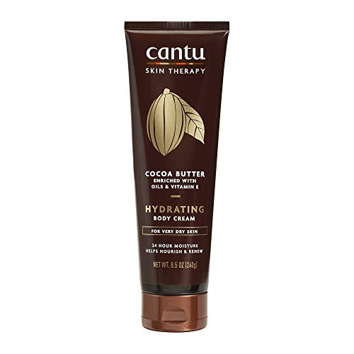Cantu Therapy Cocoa Butter Hydrating Body Cream For Very Dry Skin, 8.5 Oz