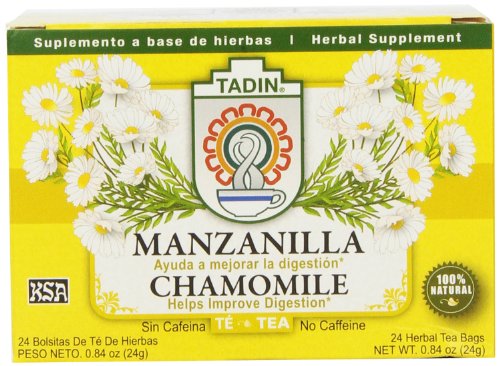 Tadin Manzanilla Chamomile Tea, 24 Ct