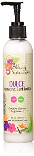 Alikay Naturals Dulce Hydrating Curl Lotion Natural Kokum Butter, Silk Amino Acid & Argan Oil 8 Ounce(Pack of 1)