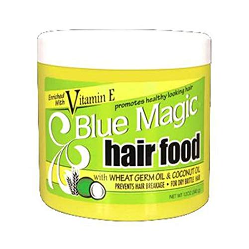 Blue Magic Hair Food Blmhfoo, Coconut, 12 Ounce