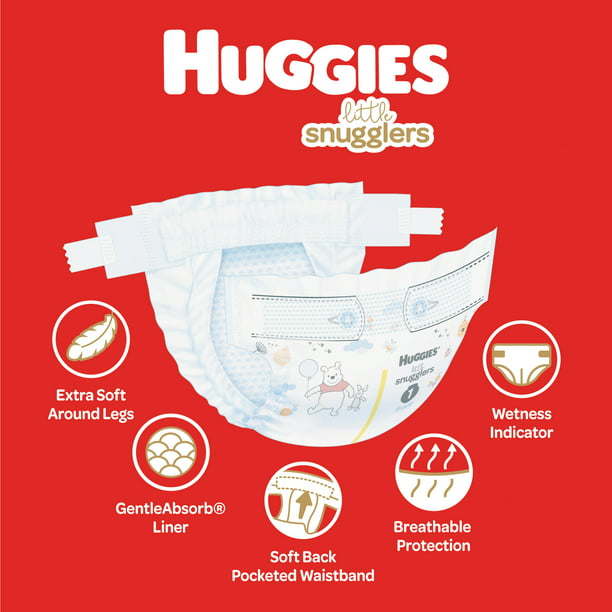 Huggies Little Snugglers Size Preemie; 30 Count