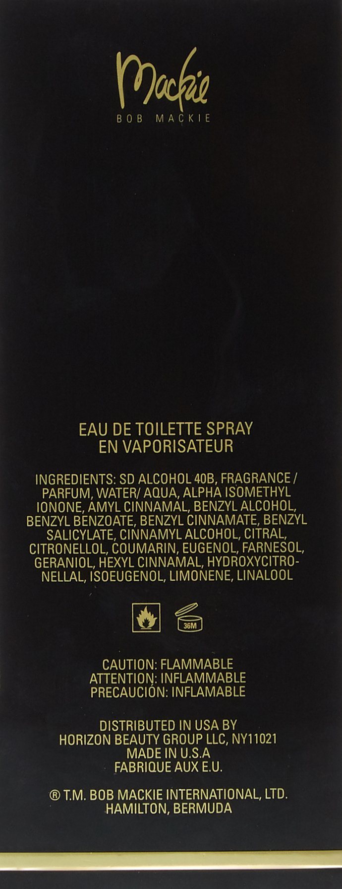 MACKIE by Bob Mackie EDT SPRAY 3.4 OZ