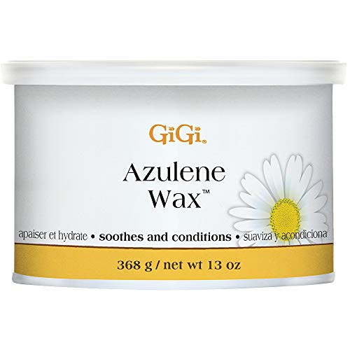 Gigi Azulene Hair Removal Wax, Whole Body Soft Wax, Soothes And Conditions, Normal Skin, 13 Oz. 1-Pack