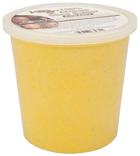 Kuza 100% Pure African Shea Butter With Borututu, Yellow Creamy - 22Oz. (Pack of 1)