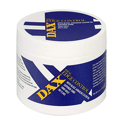 Dax Ideal Edge Control Black Jamaican Castor Oil Gel 4 Oz, 4 Ounces