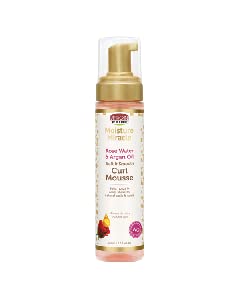 African Pride Curl Mousse Rose Water And Argan Oil 8.5 Ounce (251Ml)