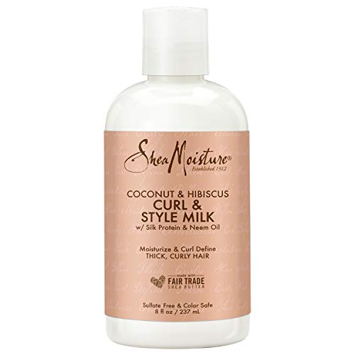 Shea Moisture Coconut & Hibiscus Curl & Style Milk 8 Oz(Pack of 1)