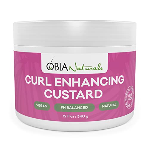Obia Naturals Hair Care Curl Enhancing Custard - 12Oz