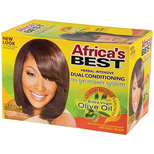 Africa'S Best Dual Conditioning No-Lye Relaxer System Regular
