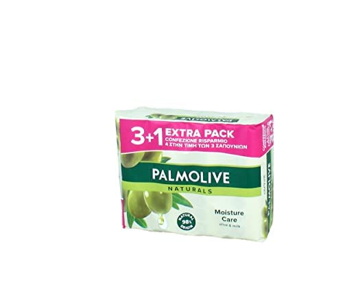 Palmolive Naturals - Soap, Enriched With Olive Extract - 360 G, 4 Pieces