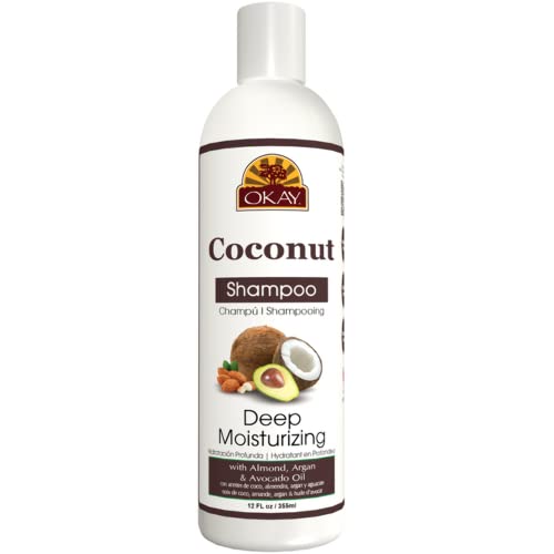 Okay Coconut Oil Deep Moisturizing Shampoo 12Oz / 355Ml