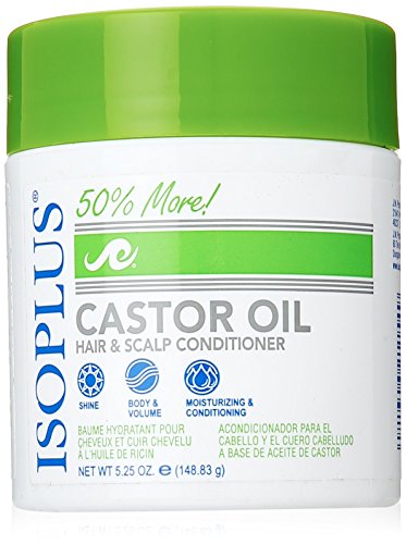 Isoplus Castor Oil Hair/Scalp Conditioner, 5.25 Ounce