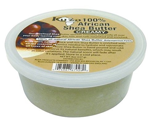 Kuza Shea Butter White Creamy, 8 Oz