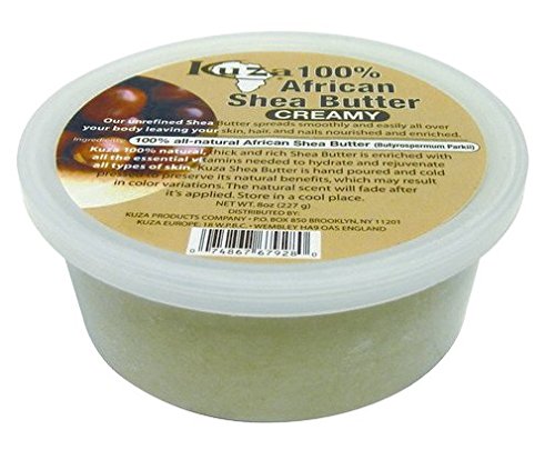 Kuza Shea Butter White Creamy, 8 Oz