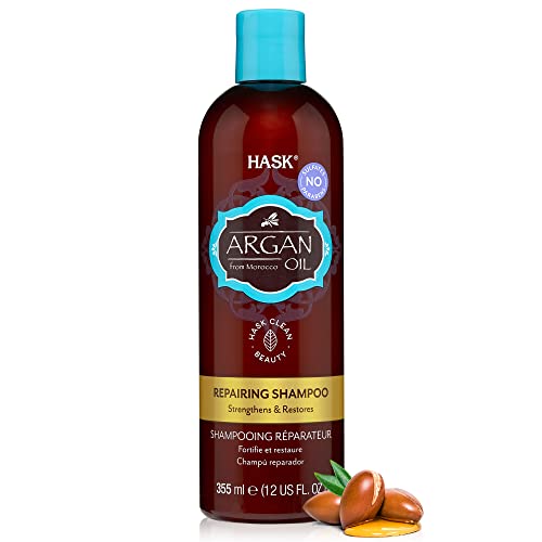 Hask Argan Oil Reparing Shampoo, 12 Fl Oz