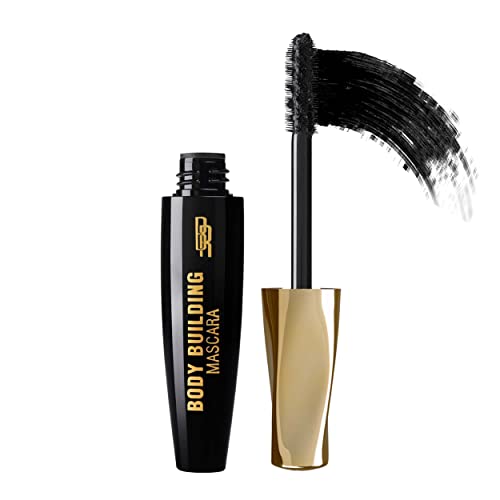 Black Radiance Body Building Mascara, Black, 1 Tube