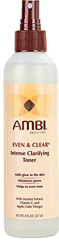 Ambi Even & Clear Intense Clarifying Toner, 8 Ounce