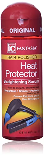 Fantasia Ic Hair Polisher Heat Protector Straightening Serum, 6.0 Ounce 6.0 Fl Oz (0011313030158)