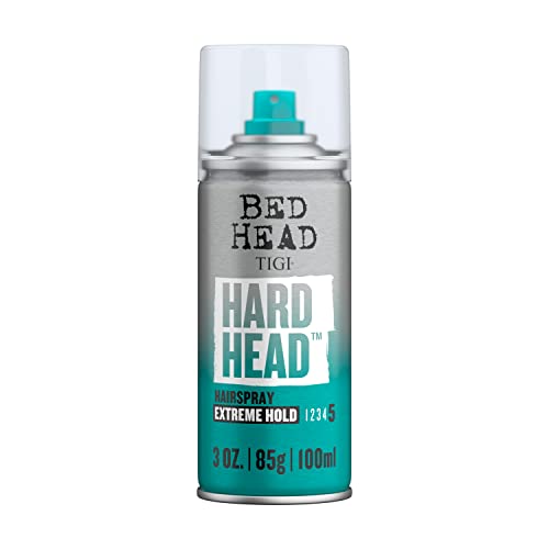 Tigi Bed Head Hard Head Hairspray For Extra Strong Hold Travel Size 3 Oz(Pack of 1)