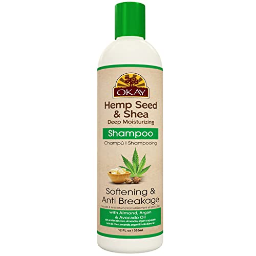 Okay Hemp Seed & Shea Softening & Anti Breakage Shampoo
