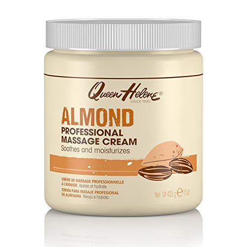 Queen Helene Professional Massage Cream, Almond, 15 Oz (Pack of 1)