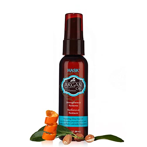 Hask Repairing Shine Hair Oil Argan Oil - 2 Oz