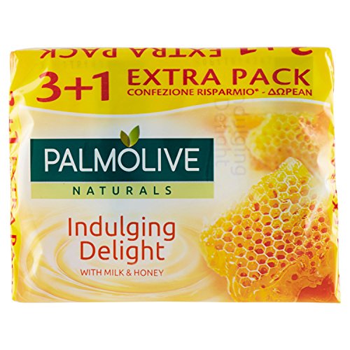 Palmolive Sap Poker Latt Miele 4 X 90G