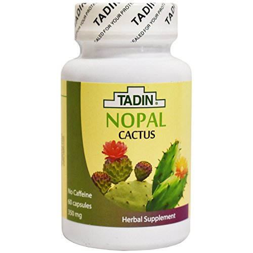 Tadin Tea, Nopal Cactus, 60 Cap 350 Mg