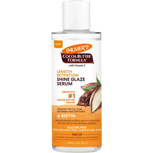 Palmer'S Cocoa Butter & Biotin Length Retention Shine Glaze Serum, 6 Ounce