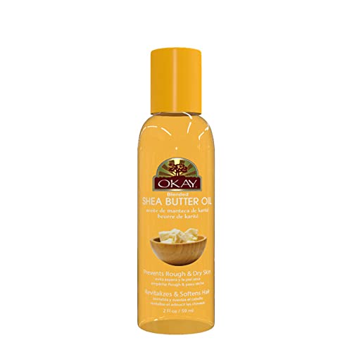 Okay Shea Butter Oil For Skin And Hair 2Oz / 59Ml