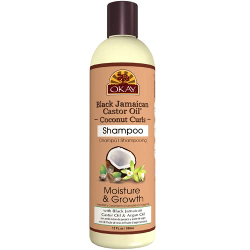 Okay Black Jamaican Castor Oil And Coconut Shampoo 12.Oz / 355Ml