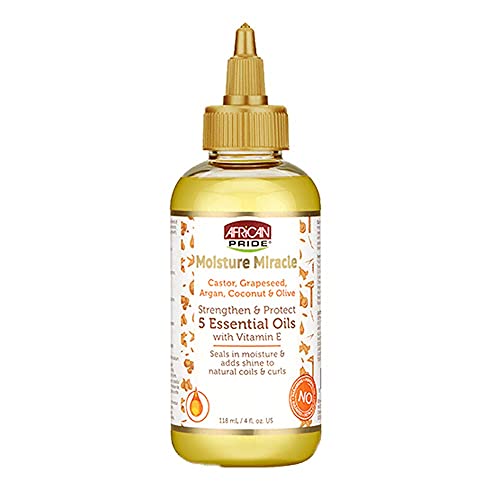 African Pride Moisture Miracle 5 Essential Oils - 4 Oz