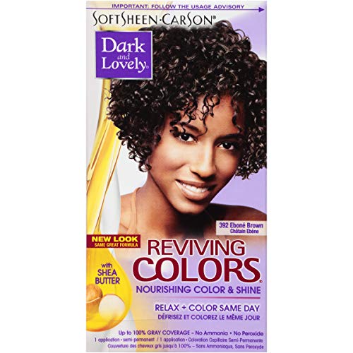 Softsheen-Carson Dark And Lovely Reviving Colors Nourishing Color & Shine, Ebone Brown 392