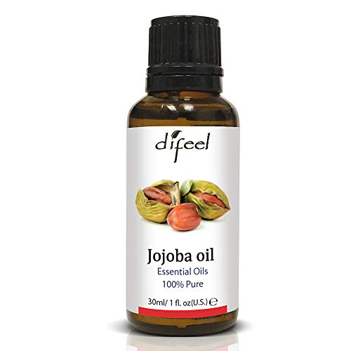 Difeel Essential Oils 100% Pure Jojoba Oil 1 Ounce