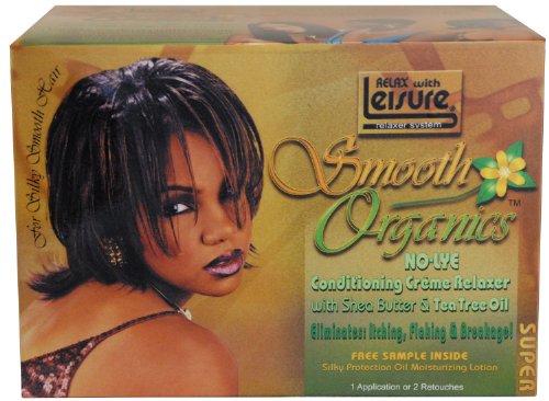 Smooth Organics No Lye Conditioning Creme Relaxer With Shae Butter & Tea Tree Oil