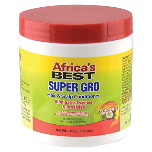 Gro Eff Africa'S Best Super Gro Hair And Scalp Conditioner, 5.25 Oz (Ab20203 ...