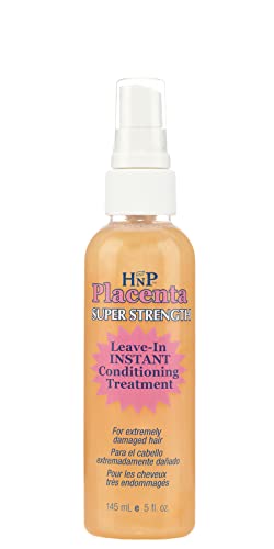 Hnp Placenta Super Strength Leave-In Conditioning Hair Treatment Pump, 5 Oz