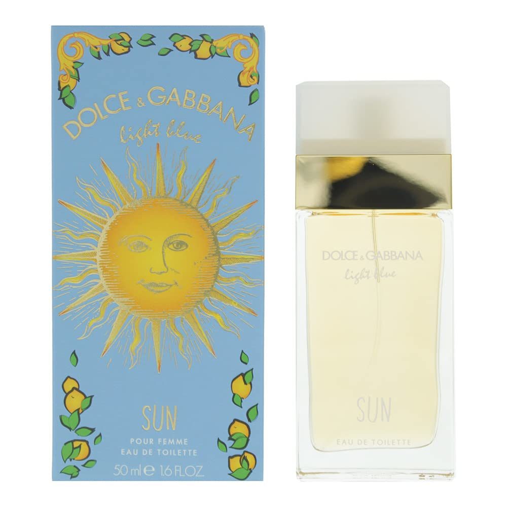 D & G LIGHT BLUE SUN by Dolce & Gabbana EDT SPRAY 1.6 OZ (LIMITED EDITION)