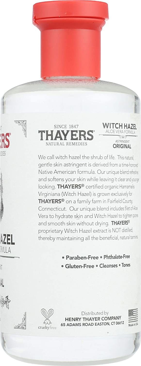 Thayers Witch Hazel with Aloe Vera Original - 12 fl oz