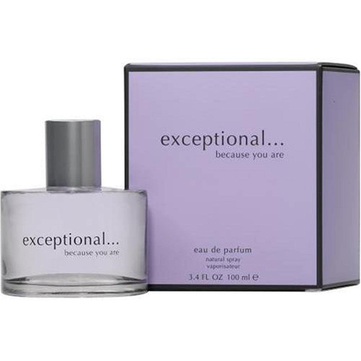 EXCEPTIONAL-BECAUSE YOU ARE by Exceptional Parfums EAU DE PARFUM SPRAY 3.4 OZ