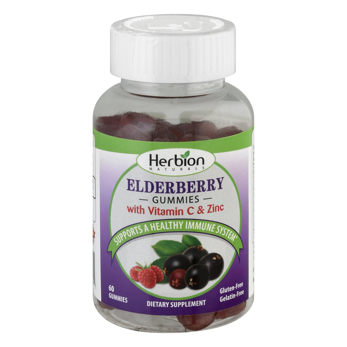 Herbion Naturals - Gummies Elderberry - 1 Each-60 CT